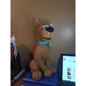 Scooby-doo Laughing Plush By Toy Factory 13" Cartoon Network Stuffy